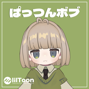 【124 Avatars】ぱっつんボブ（デフォルメ版）