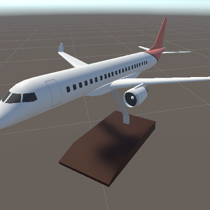旅客機の模型
