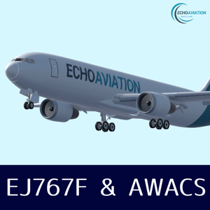 【VRChat想定】汎用大型機 EJ767F&AWACS / EJ767-300 *DLC / EJ767KC *DLC