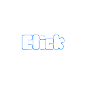 【フリー素材】Click文字＋矢印【カラー別】