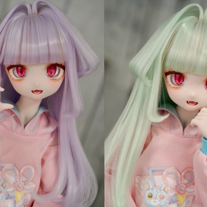 SD DDサイズ耐熱ウイッグ 8~9インチ ロングストレート WM-002