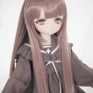ドールウィッグ*プレミアムツインカール*シルバーグレイ*9~9.5 ドールウィッグ*プレミアムツインカール*シルバーグレイ*9~9.5