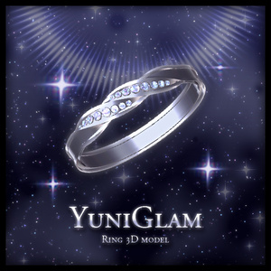 Color Ring for VRChat【ring series N7】