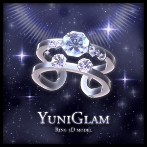 Color Ring for VRChat【ring series N8】
