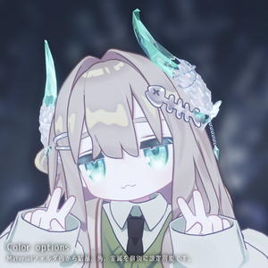 【MA対応】クリスタルな角 Crystal Horn for VRChat【Horn series Hr1】 缩略图 4