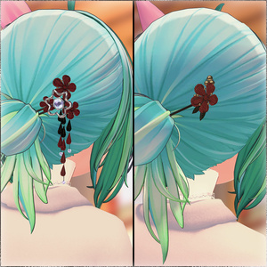 【MA対応】Kanzashi for VRChat 【Hairaccessory】 缩略图 3