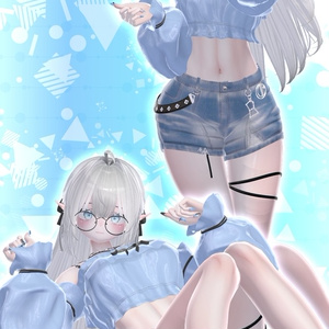 【MA対応】Lumi Float 【15アバター対応】【VRChat向け衣装モデル】 缩略图 14