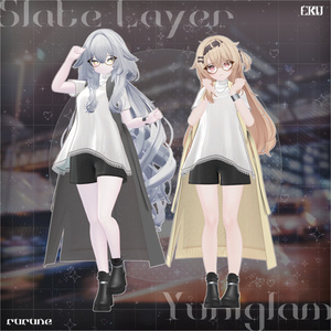 【MA対応】Slate Layer【VRChat向け衣装モデル】【15アバター対応】 缩略图 8