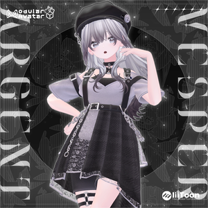 【MA対応】Vesper Argent ヴェスパー・アージェント【VRChat向け衣装モデル】【複数アバター対応】
