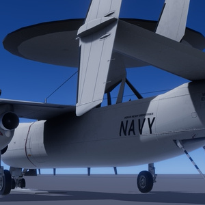 【VRChat飛行可能】M-2D AEW 早期警戒機【Sacc's Flight v1.8】 缩略图 7