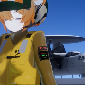 【VRChat飛行可能】M-2D AEW 早期警戒機【Sacc's Flight v1.8】 缩略图 3