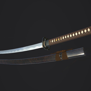 Katana [Low Poly PBR Game ready asset]