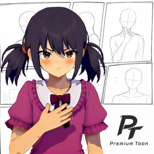 Premium Toon Shader【URP対応トゥーンシェーダー/手描き風アウトライン・グラデーションマップ搭載】