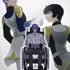 Behind