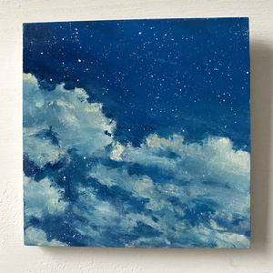 水彩原画】夜空 97×134mm - mf-artworks - BOOTH