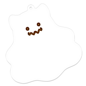 つのゴースト【アクリルキーホルダー（裏面コーティングあり）】
