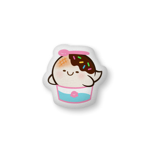 ふわふわマシュマロinアイスカップ【ふかふかクッション中サイズ】