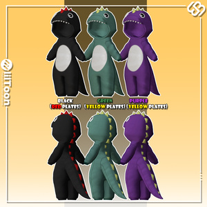 DinoChibi_Costume for Kipfel & Mamehinata 缩略图 5