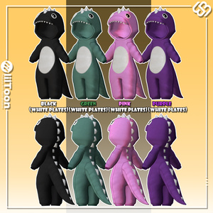 DinoChibi_Costume for Kipfel & Mamehinata 缩略图 4