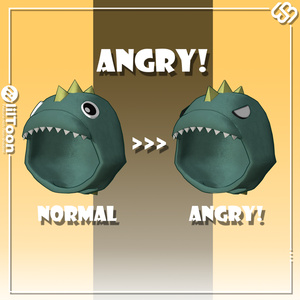 DinoChibi_Costume for Kipfel & Mamehinata 缩略图 3