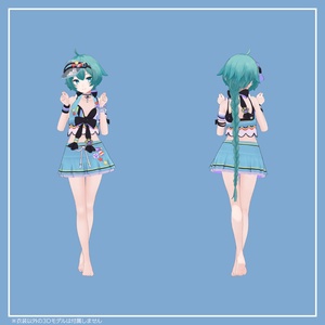 【複数アバター対応・衣装】キャット&サマーマーメイド