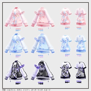 【衣装】キャット&スカジャンコーデRE v1.2 缩略图 3