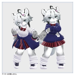 【衣装 / 靴 / 汎用小物】バーチャルギャルみ制服 v1.51 缩略图 21