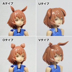 R.Z.」けものミミポニーテール・メガミデバイス・髪パーツ メガミ