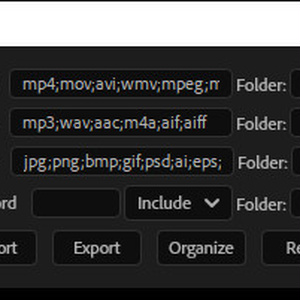 【After Effects スクリプト】 Organizer