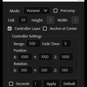 【After Effects スクリプト】 Cell Splitter