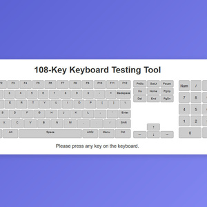 【HTML】 Keyboard and Mouse Testing Tool