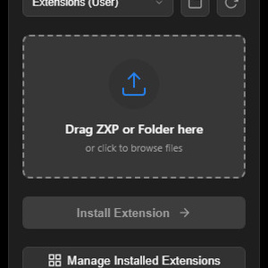【Adobe 拡張機能管理ツール】 ZXP Installer
