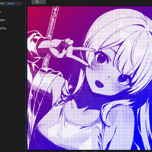 【After Effects プラグイン FX】 Halftone Pro