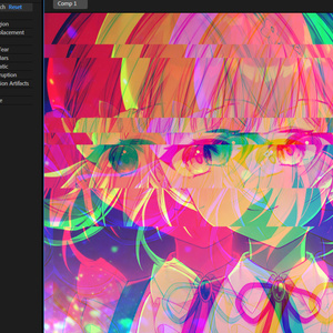 【After Effects プラグイン FX】 MegaGlitch