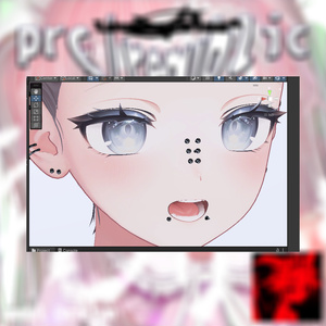 【4Avatar対応】prc/republic【VRC想定ピアス】#lvmchnr 缩略图 7