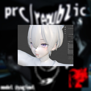 【4Avatar対応】prc/republic【VRC想定ピアス】#lvmchnr 缩略图 9