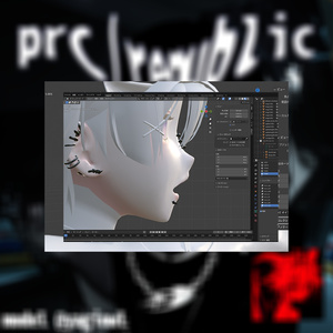 【4Avatar対応】prc/republic【VRC想定ピアス】#lvmchnr 缩略图 11