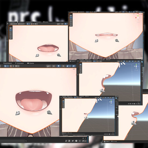 【4Avatar対応】prc/republic【VRC想定ピアス】#lvmchnr 缩略图 16