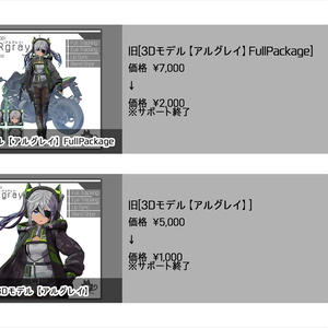 オリジナル3Dモデル　RgrayV2【アルグレイV2】 缩略图 10