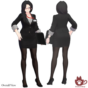 オリジナル3Dモデル　【頼れる上司！紅咲さん】 缩略图 2