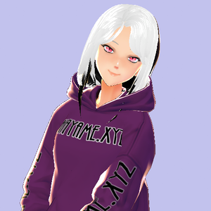 【オリジナル３Dモデル】(Sample) Vroid 01
