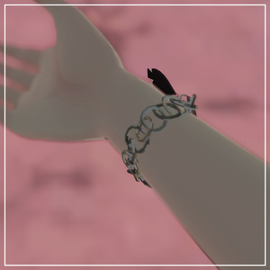 [3Dモデル] Spade Chain Bracelet 缩略图 4