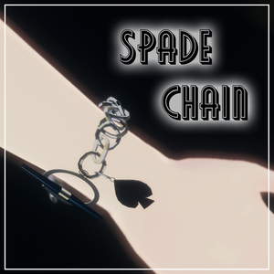 [3Dモデル] Spade Chain Bracelet 