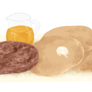 【無料素材】パンケーキ