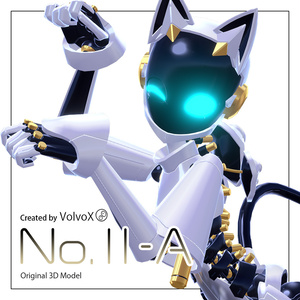 【オリジナル3Dモデル】　No.ll-A　『ノーラ』