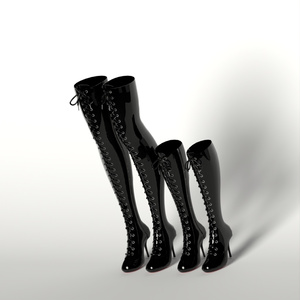 Latex High Boots 缩略图 2