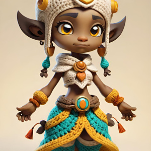 Crochet Fantasy Character