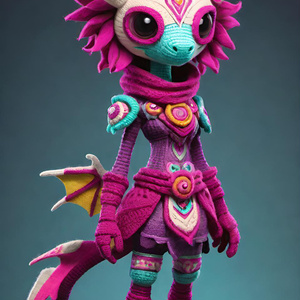Mystical Yarn Creature