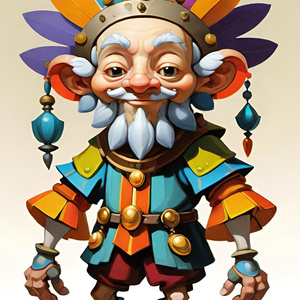 Colorful Jester