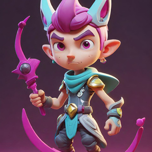 Arcane Archer Figure
